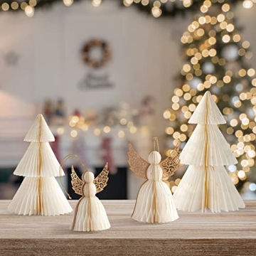 Elegant LampLust Honeycomb Paper Decor for Holidays