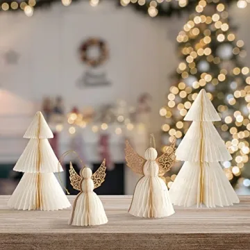 Elegant LampLust Honeycomb Paper Decor for Holidays