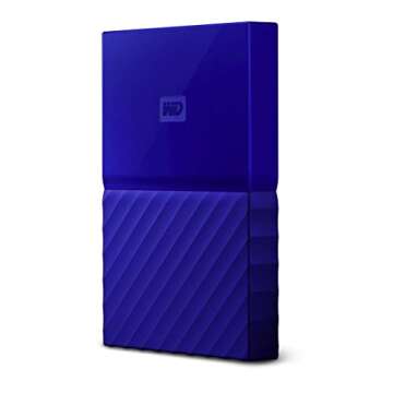 Western Digital 2TB Blue My Passport Portable External Hard Drive - USB 3.0 - Western DigitalBS4B002...