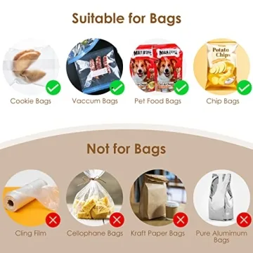 ODSD Mini Bag Sealer for Fresh Snacks All Ages