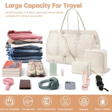 ETRONIK Women's Weekender Travel Duffle Bag