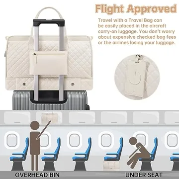 ETRONIK Women's Weekender Travel Duffle Bag