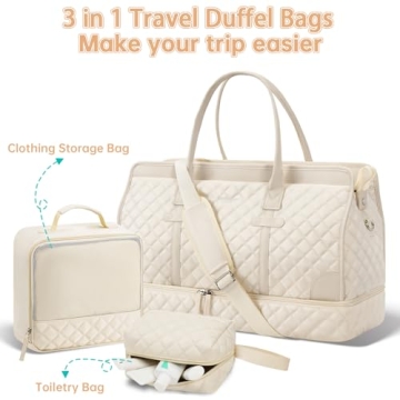 ETRONIK Women's Weekender Travel Duffle Bag