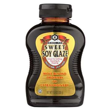 KIKKOMAN Glaze Soy Sweet Sauce, 11.8 Ounce - Flavorful Culinary Essential for Your Kitchen