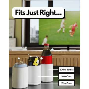 Customizable Can Cooler Sleeves for Every Occasion