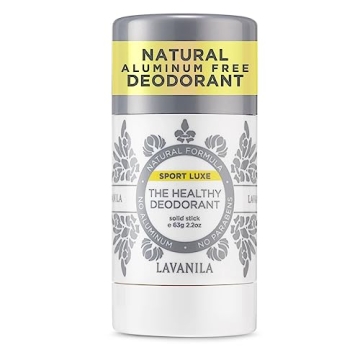 Lavanila Aluminum Free Sport Luxe Deodorant, 2oz - The Healthy Deodorant for Men & Women - Triple Od...