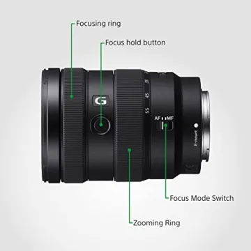 Sony E 16-55mm f/2.8 G APS-C Zoom Lens for All Photographers