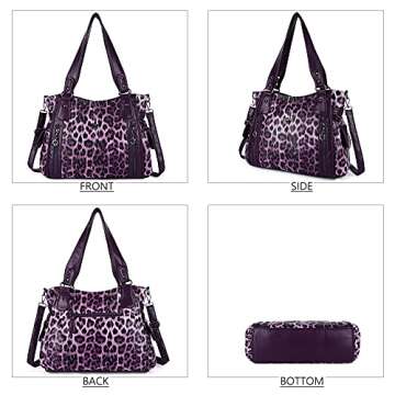 Stylish Vegan Leather Purse - Angel Kiss Handbags for Women