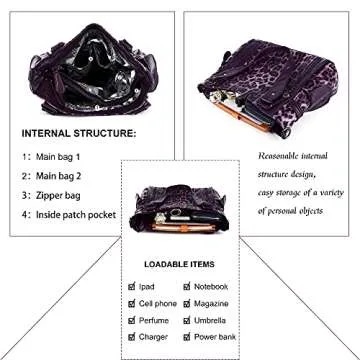 Angel Kiss Women Handbags: Stylish Vegan Leather Tote