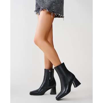 ZXHYZLZ Stylish Chunky Heels for Every Occasion