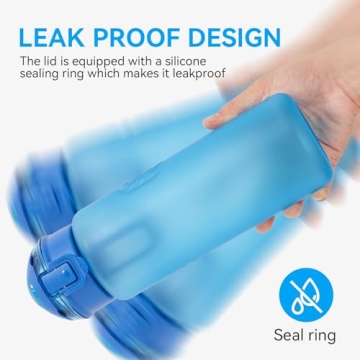 Kerilyn 32oz BPA Free Leakproof Water Bottle