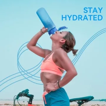 Kerilyn 32oz BPA Free Leakproof Water Bottle