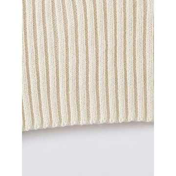 Trendy SweatyRocks V-Neck Ribbed-Knit Sleeveless Crop Vest