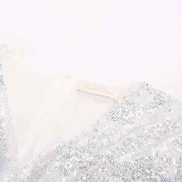 Elegant Belle Poque Sequin Party Dress for Women