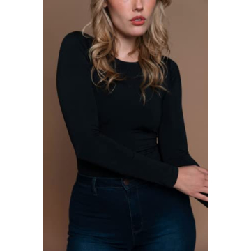 Almere Soft Long Sleeve Bodysuit Essential for Women