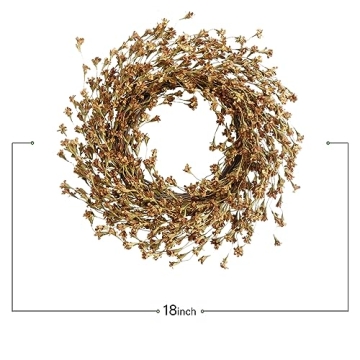 Buy TEMPUS Fall Forsythia Wreath for Autumn Decor