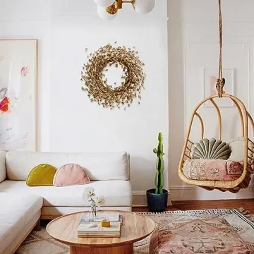 Buy TEMPUS Fall Forsythia Wreath for Autumn Decor