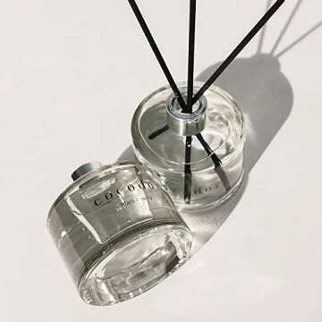 COCODOR Signature Reed Diffuser/Black Cherry / 6.7oz(200ml) / 1 Pack/Reed Diffuser, Reed Diffuser Set, Oil Diffuser & Reed Diffuser Sticks, Home Decor & Office Decor, Fragrance and Gifts