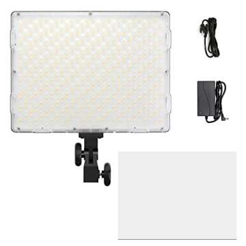 GVM RGB LED Video Light - 15" Adjustable Color Panel