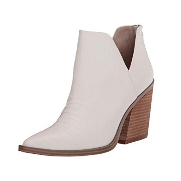 Kathemoi Women's Stylish Ankle Boots with Chunky Heel for Comfort