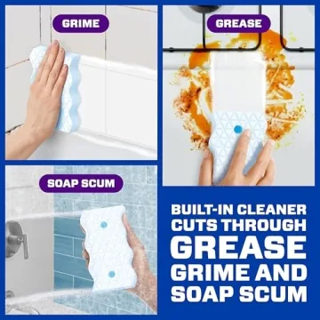 Magic Eraser Foaming Sponge with Dawn Cleaning Power