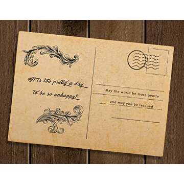 Long Vintage Retro Flower Clear Stamps for DIY Crafting