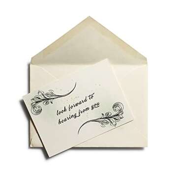 Long Vintage Retro Flower Clear Stamps for DIY Crafting