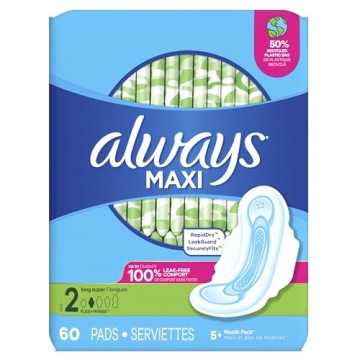 Always Maxi Feminine Pads for Ultimate Comfort and Protection