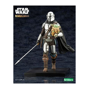 Kotobukiya Mandalorian & Grogu Statue Collectible Figure