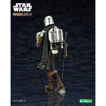 Kotobukiya Mandalorian & Grogu Statue Collectible Figure