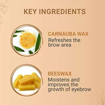 MINA White Mapping Brow Paste 5g | Draw Or Sketch The Right Shape Of The Eyebrow | Help To Perfect Your Brow Tinting, White Paste for Outlining & Fixation, Brow Mapping String, Eyebrow Contour