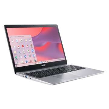 Acer Chromebook 315 CB315-3H-C19A Laptop with Intel Celeron N4000, 15.6 HD Display, 4GB RAM, 64GB St...