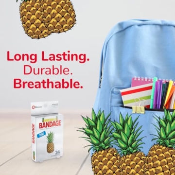 BioSwiss Pineapple Bandages for Fun First Aid Care