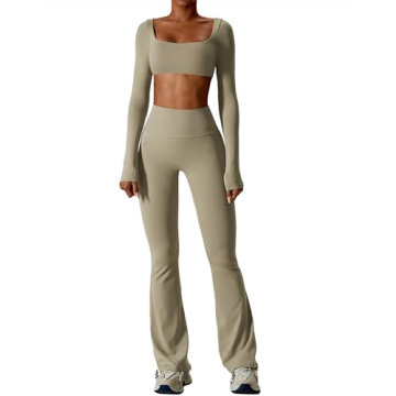 ABOCIW Women's Stylish Workout Set - Fashion Meets Functionality