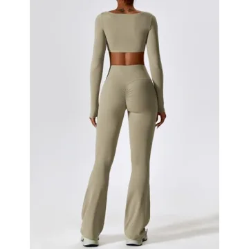 ABOCIW Women's Stylish Workout Set - Fashion Meets Functionality