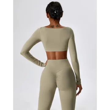 ABOCIW Women's Stylish Workout Set - Fashion Meets Functionality
