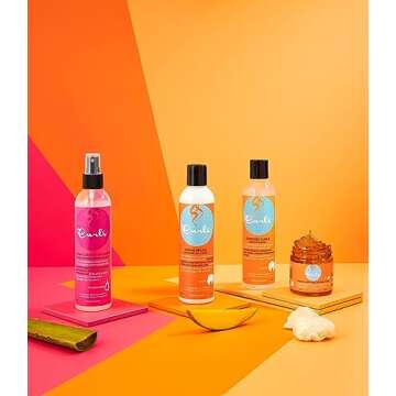 Curls Goddess Botanical Gel - Fights Frizz & Defines Great For Humid Climates - Set and Keep Hair In Place - No Sulfates or Parabens - For All Types, 8 Fl Oz