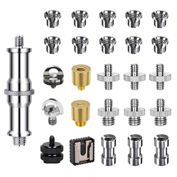 Homeet 26PCS Camera Screws Mount Set for Photographers