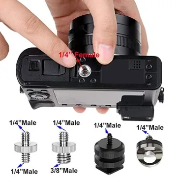 Homeet 26PCS Camera Screws Mount Set for Photographers