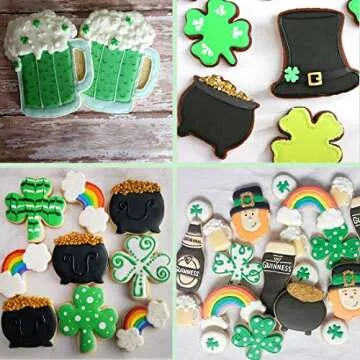 St. Patrick's Day Cookie Cutters Set - 6 Fun Shapes