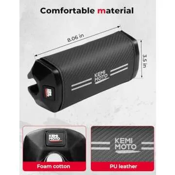 KEMIMOTO Motorcycle Seat Pad Compatible with CT125 Trail 125 Hunter Cub 2021 2022 2023 2024 2025 Motorcycle Seat Protector Pad