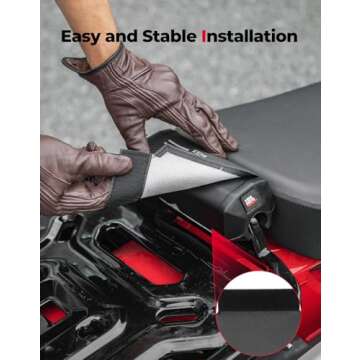 KEMIMOTO Motorcycle Seat Pad Compatible with CT125 Trail 125 Hunter Cub 2021 2022 2023 2024 2025 Motorcycle Seat Protector Pad