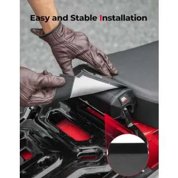 KEMIMOTO Motorcycle Seat Pad Compatible with CT125 Trail 125 Hunter Cub 2021 2022 2023 2024 2025 Motorcycle Seat Protector Pad