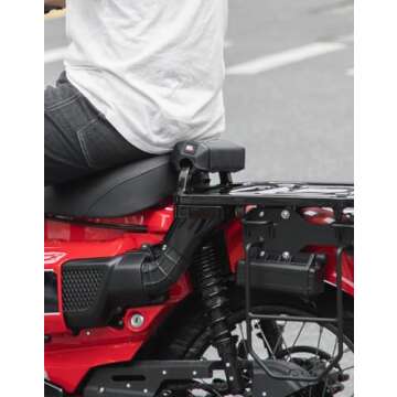 KEMIMOTO Motorcycle Seat Pad Compatible with CT125 Trail 125 Hunter Cub 2021 2022 2023 2024 2025 Motorcycle Seat Protector Pad