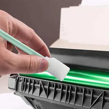 100pc 5.11" Square Rectangle Foam Cleaning Swab Sticks for Solvent Format Inkjet Printer Roland Optical Equipment