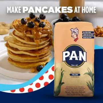 P.A.N. Yellow Corn Meal – Pre-cooked Gluten Free and Kosher Flour for Arepas (2.2 lb/Pack of 1)