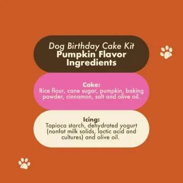 Puppy Cake Dog Birthday Kit - Easy Baking for Celebrating