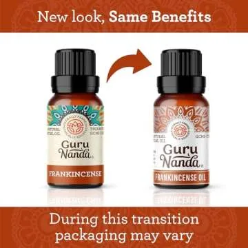 GuruNanda Frankincense Essential Oil (0.5 Fl oz) - 100% Pure, Natural and Undiluted Diffuser Oil for...