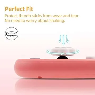 GeekShare Cat Paw Thumb Grip Caps for Switch Lite & OLED