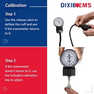Dixie EMS Blood Pressure and Stethoscope Kit Red